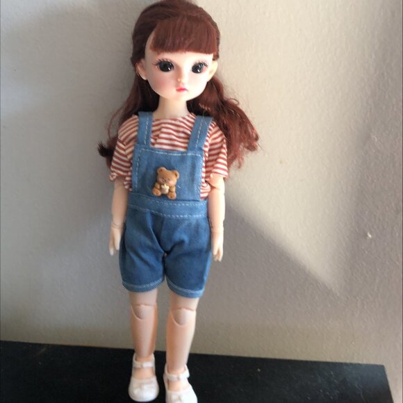 Pretty jointed 30cm doll - Picture 2 of 5